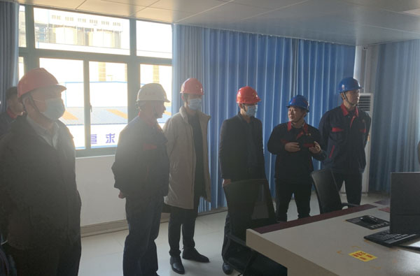 集團(tuán)公司5S檢查組到建材公司進(jìn)行現(xiàn)場檢查 集團(tuán)公司5S檢查組到建材公司進(jìn)行現(xiàn)場檢查