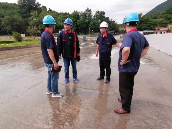 公司開展二季度安環(huán)、消防、防汛綜合大檢查