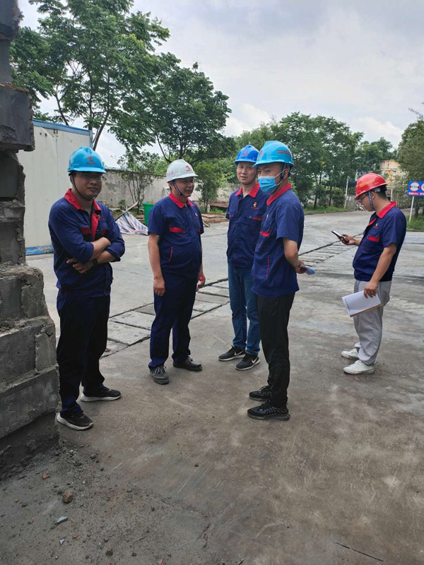公司開展二季度安環(huán)、消防、防汛綜合大檢查