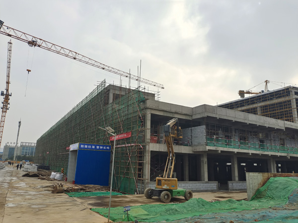 銅箔三期主廠房主體結(jié)構(gòu)順利完工 銅箔三期主廠房主體結(jié)構(gòu)順利完工